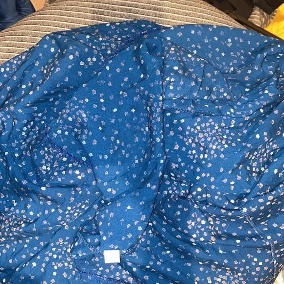 Vintage 1980’s style long sleeve floral print belted maxi dress Sz L - Picture 10 of 15